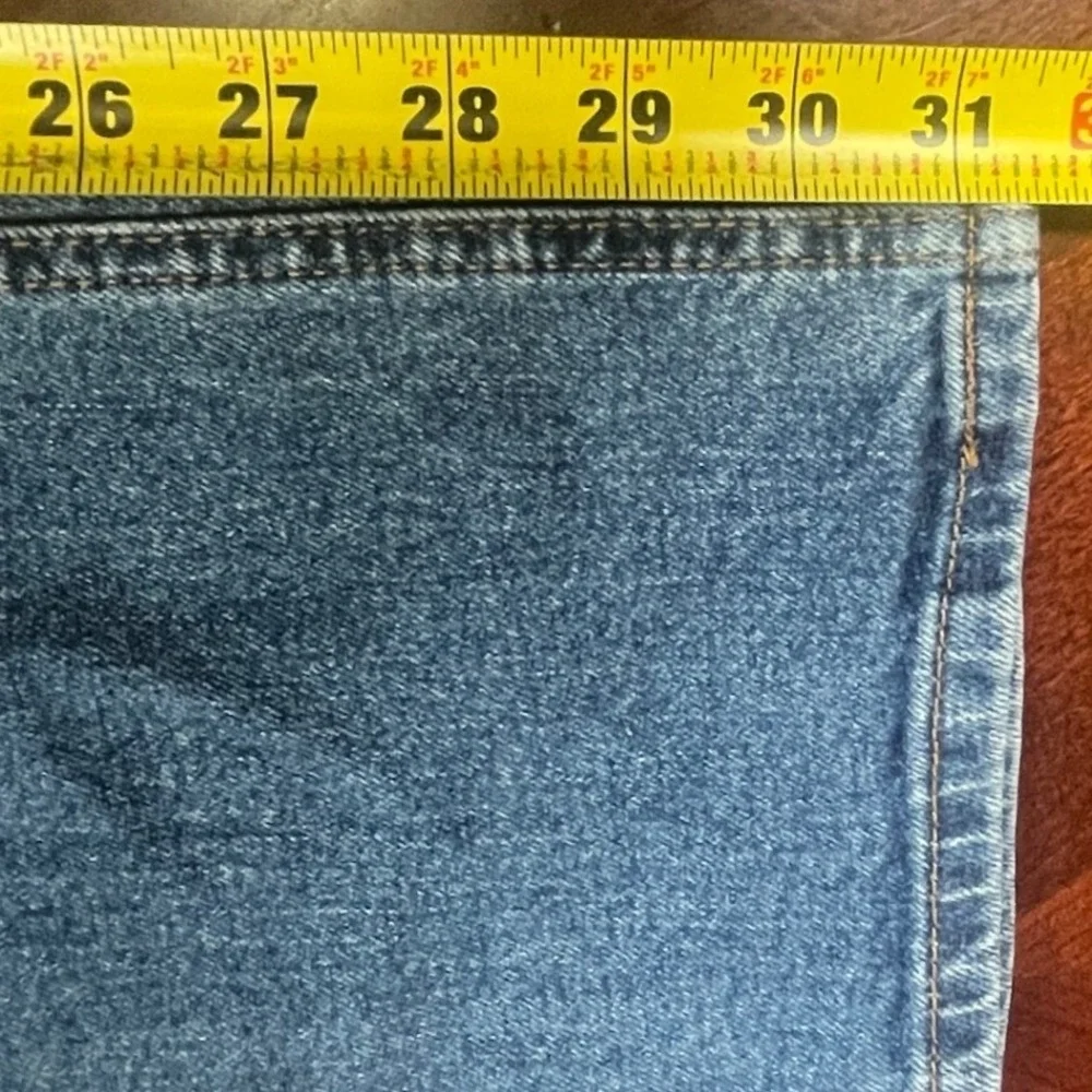 Signature Levis Gold Label Bootcut Jeans Mens 30x31.5 Medium Wash Blue Denim EUC